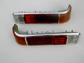 Back tail-light glas left & right Opel Rekord C Commodore A Opel Classic Parts