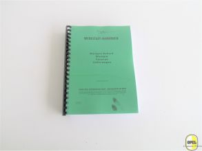 Werkstatthandbuch Rekord P1 1958-60