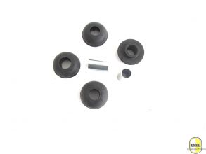 Rubbers with inner bushing pull brace set L+R Rekord D Commodore B 