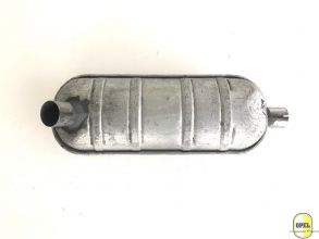Muffler front Rekord C Sprint Commodore A 1967-71 1,9H/2,5S