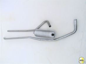 Exhaust system Rekord P1 P2 1958-62