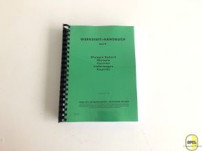 Werkstatthandbuch Band 2 Rekord 1953-57 Kapitän 1954-57