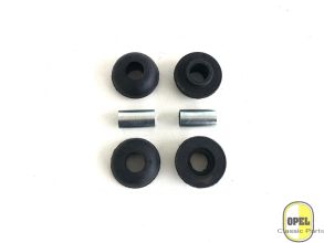 Rubber with inner bushing pull brace set L+R Rekord D Commodore B 1972-77