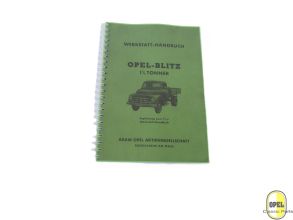Manuel work shop Blitz Blitz 1,75T 1952-59